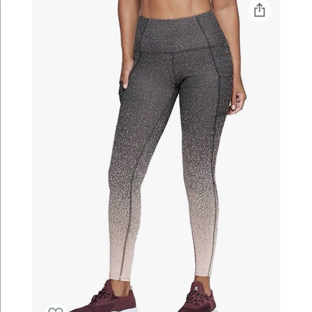 Grey/pink leggings